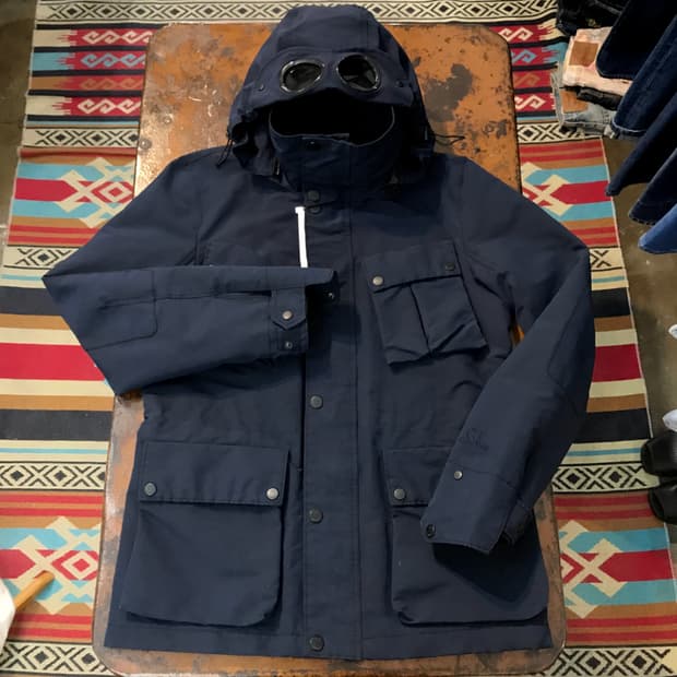 CP 씨피컴퍼니 4포켓 다크네이비 고글 자켓 남성 105 사이즈