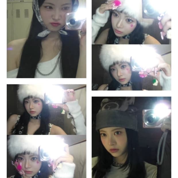 풀박) 르세라핌 홍은채 디카, 카시오 엑슬림 z1050 s급