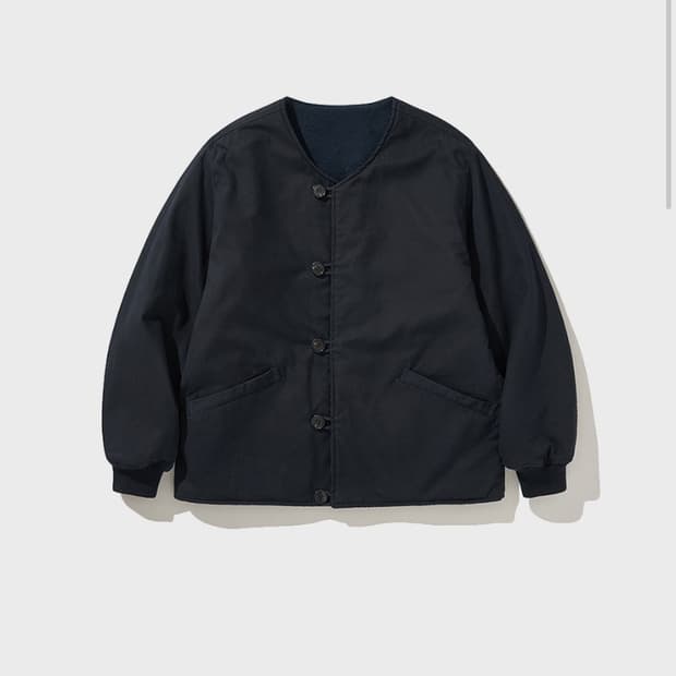 (2) 마이라이브러리 히즈핸더 611 보이후드 리버시블 라이너 자켓