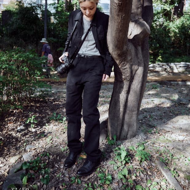 구매)모노프리베 스트레이트 팬츠 블랙 1사이즈구해요