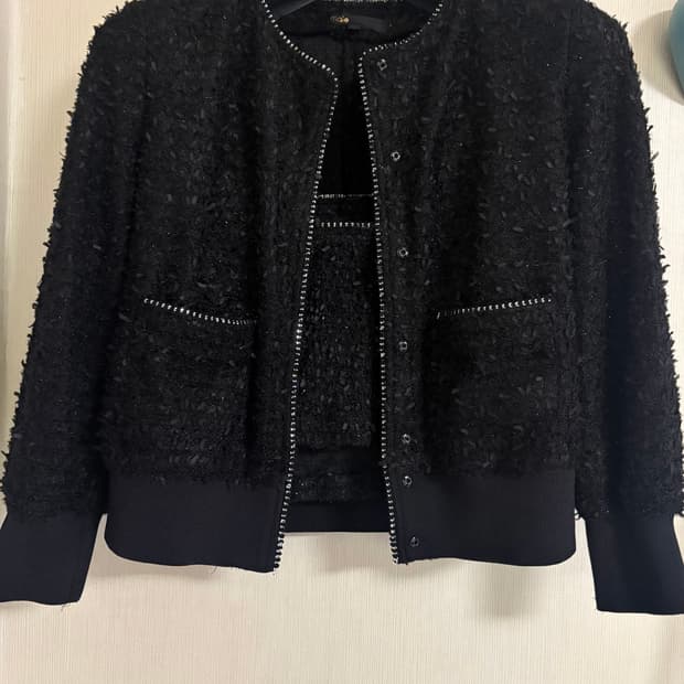 마쥬트위드가디건