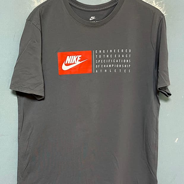 NIKE 나이키 애슬래틱 비버지 프린팅 남자 반팔티 시원한 L 100