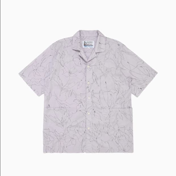 가브스토어 Garbstore 카바나 셔츠 라일락 컬러