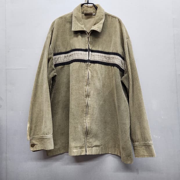 스톤하버 코듀로이 빈티지 집업 자켓 M(XL)