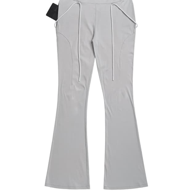 오호스 부츠컷 팬츠 그레이