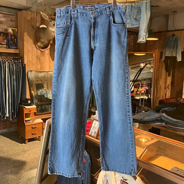 00s USA 빈티지 리바이스 실버탭 오버사이즈핏 데님 팬츠