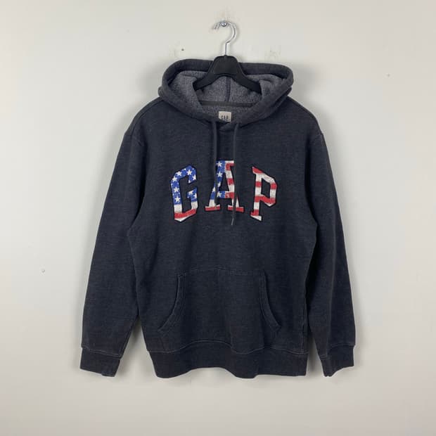 GAP 갭 성조기 후드티 S