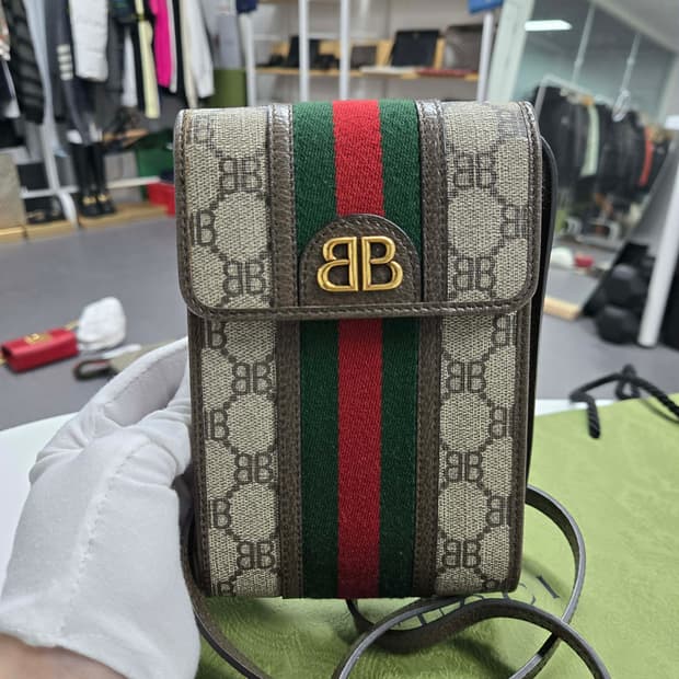 [40%할인] 구찌 발렌시아가 폰홀더백