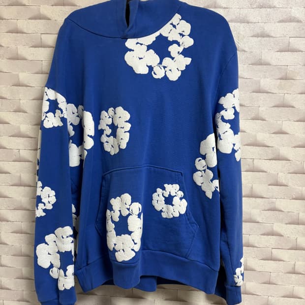 [정품] 데님티어스 후드티 (블루)