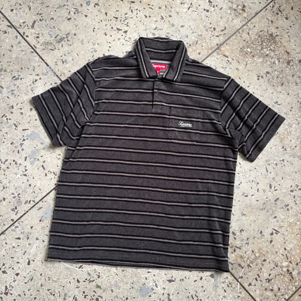 24ss SUPREME TERRY SHORT SLEEVE(L)