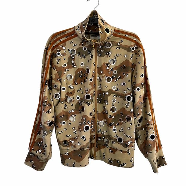 아디다스 제레미스캇 카모 져지 집업자켓