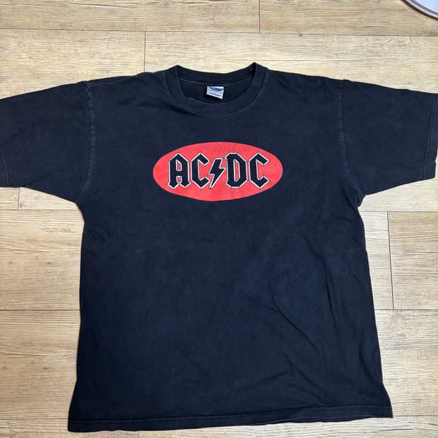 90s~00s vtg acdc 밴드 티셔츠