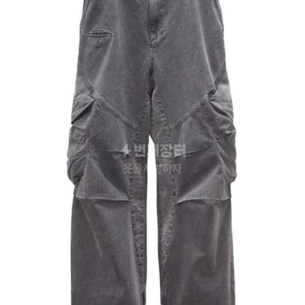 이그노타 core5 코어5 워시드 카고팬츠 L 차콜