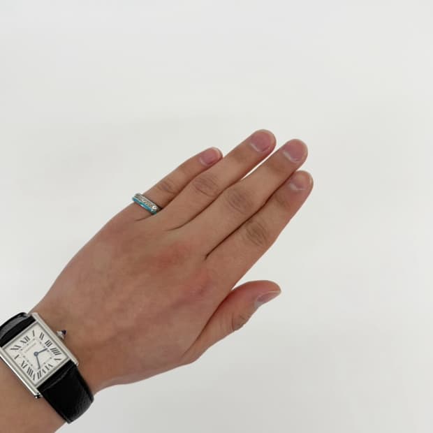 Saad (사드) 네이티브 실버 링