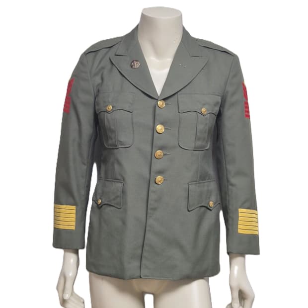 육군 구형 보병 원사 정복 전투복 상의 자켓 (S)