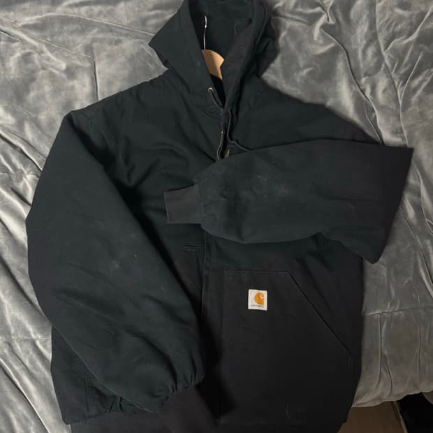 칼하트 액티브 후드자켓 블랙 