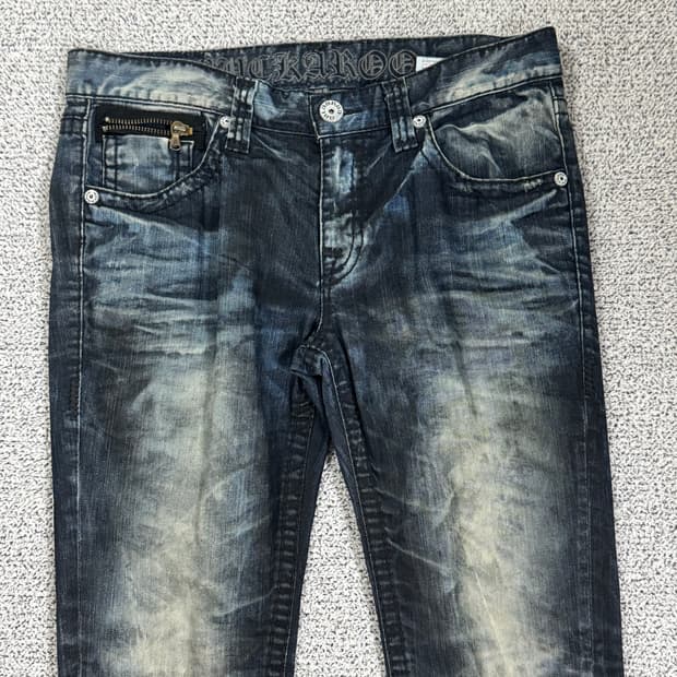 BUCKAROO Washed Distressed Denim