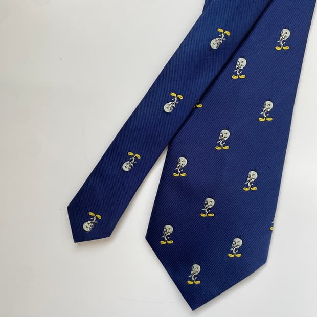 트위티(Tweety) 캐릭터 넥타이