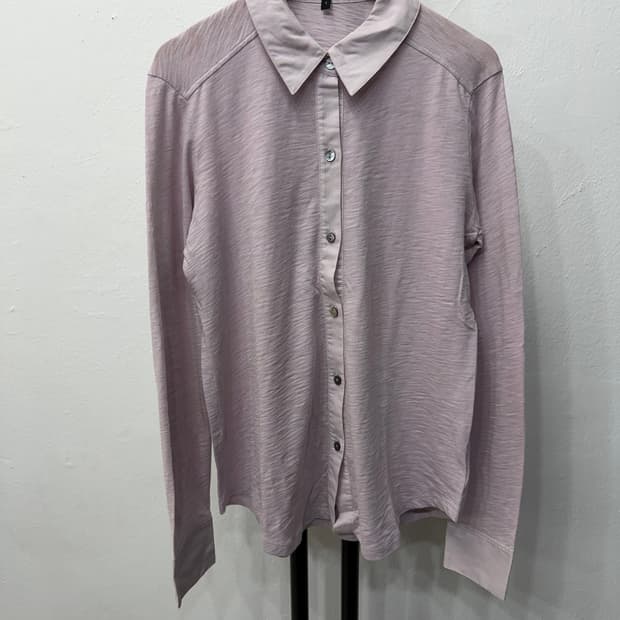 매장판정품) Theory 띠어리 퍼플 셔츠 S