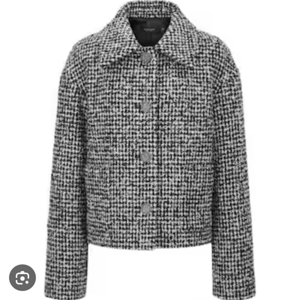 질스튜어트 2020 울 혼방 트위드 숏 자켓  85-91-160사이즈