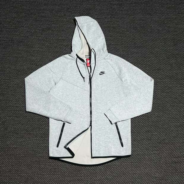 [M] Nike 나이키 테크팩 그레이 투웨이 후드집업 자켓