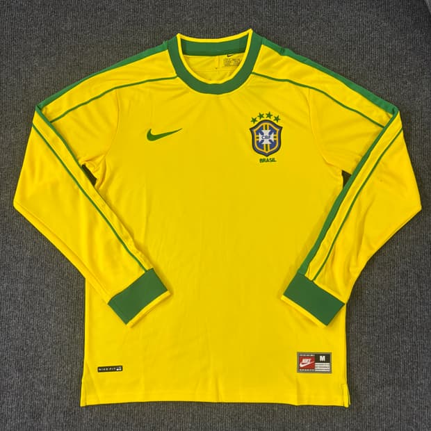 1998 브라질 롱슬리브 유니폼