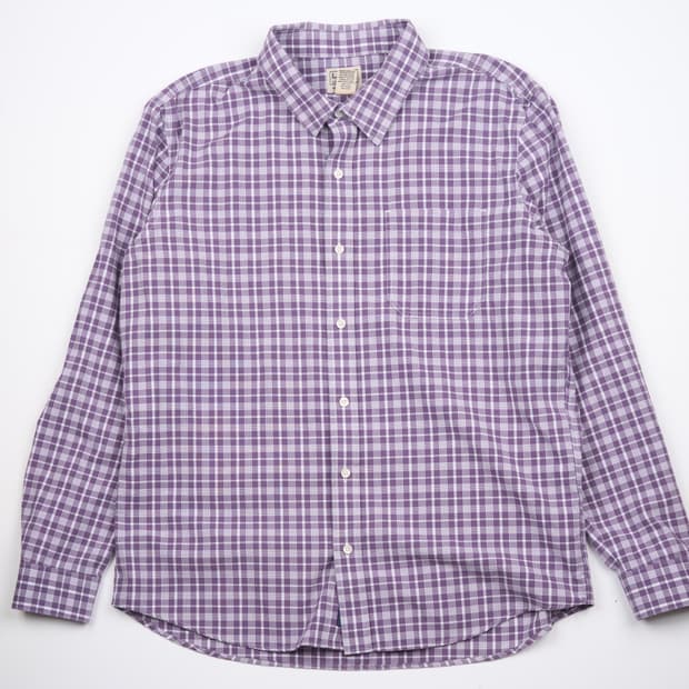 엘엘빈 체크패턴 셔츠