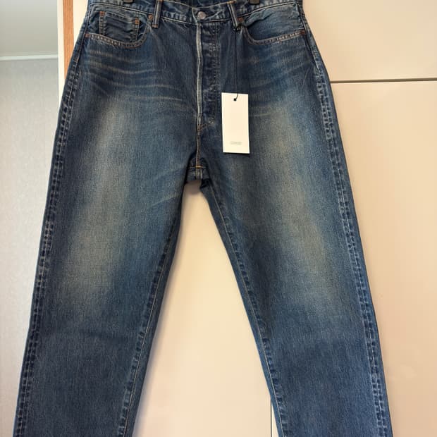 Washed Denim Wide Pants(AP-4002)