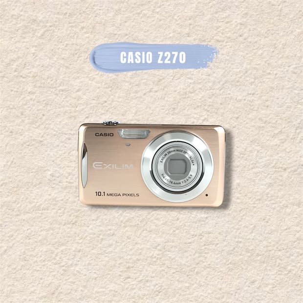 (S급!/최예나디카🫧) 카시오 엑슬림 Z270 디카/디지털카메라