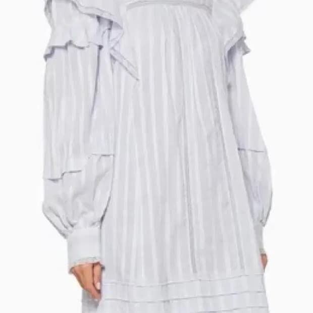 이자벨마랑 원피스 (라이트블루 색상)