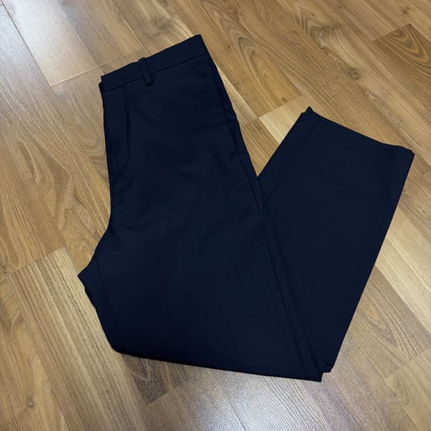 새상품) POTERRY 포터리 울 테이퍼드 팬츠 다크네이비