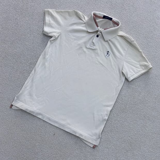 95 헤지스 남성 반팔 카라 티셔츠 0413E