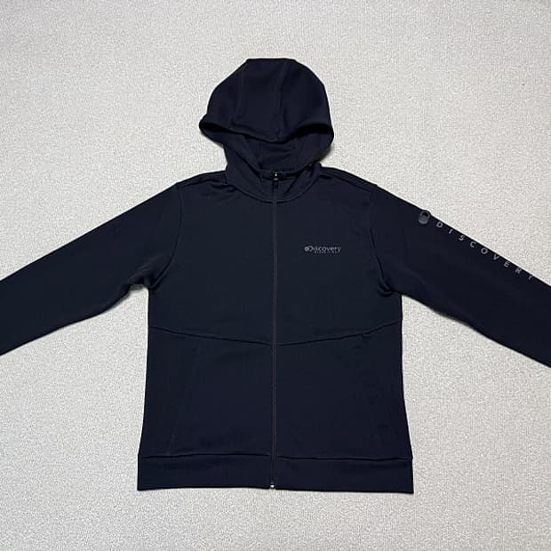 디스커버리 후드 집업 자켓 남성용 105사이즈