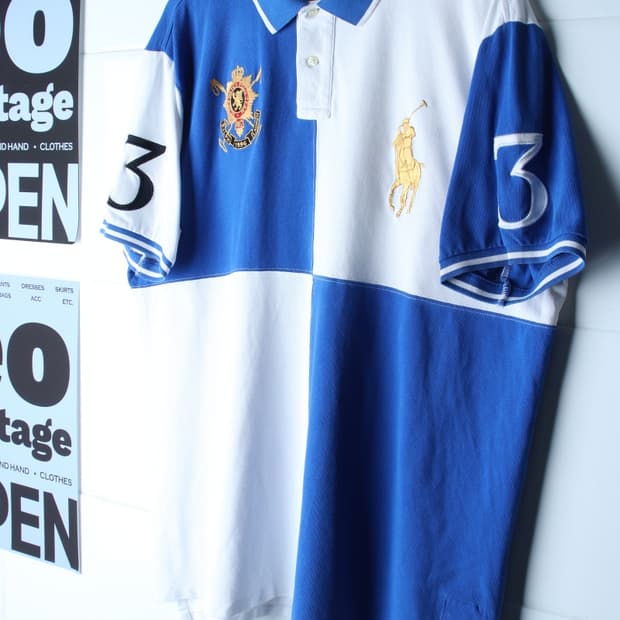 (2XL-3XL) 폴로 랄프로렌 반팔 카라 티셔츠 USA-H36665