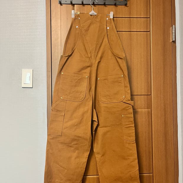 칼하트 더블니 오버롤