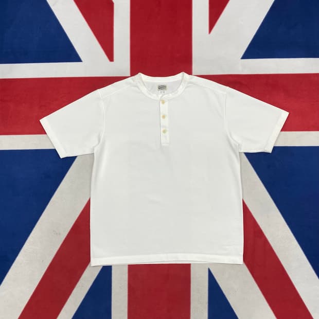 브론슨 헨리넥 반팔티 XXL 실측 XL