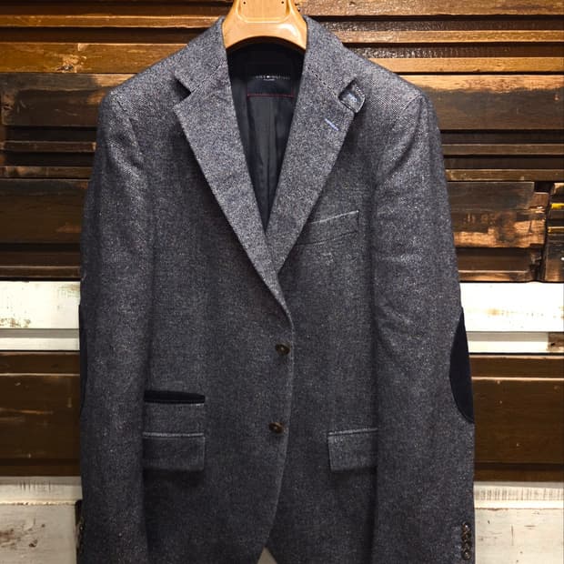 타미힐피거 트위드자켓 