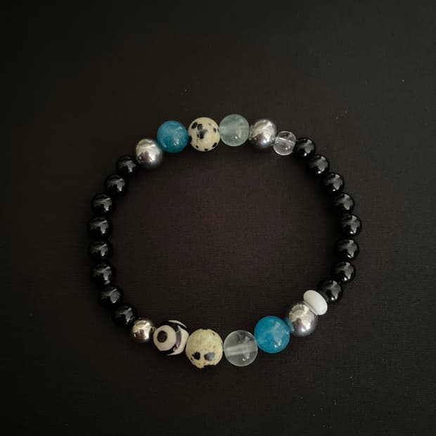 6mm 오닉스 팔찌