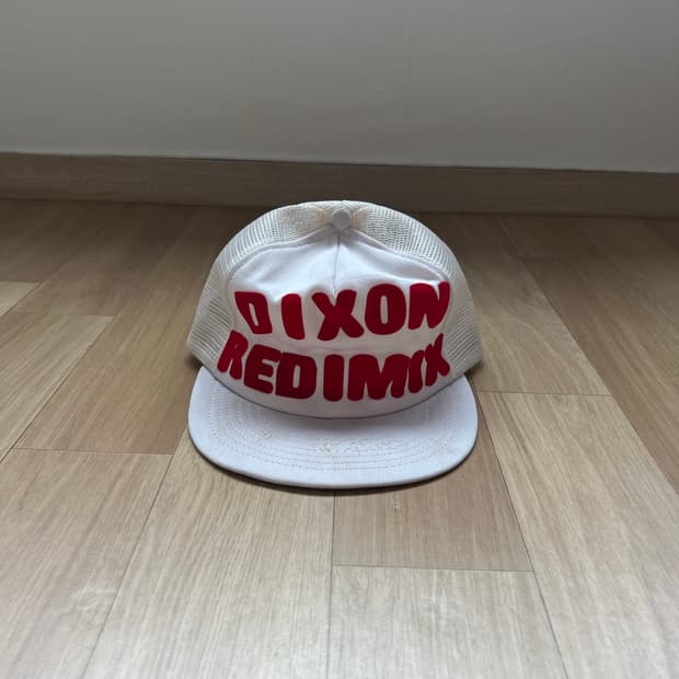 빈티지 딕슨 레디믹스 메쉬 캡 트러커 made in usa