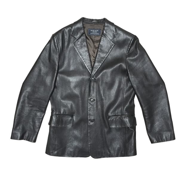 Bangbang jeans leather jacket