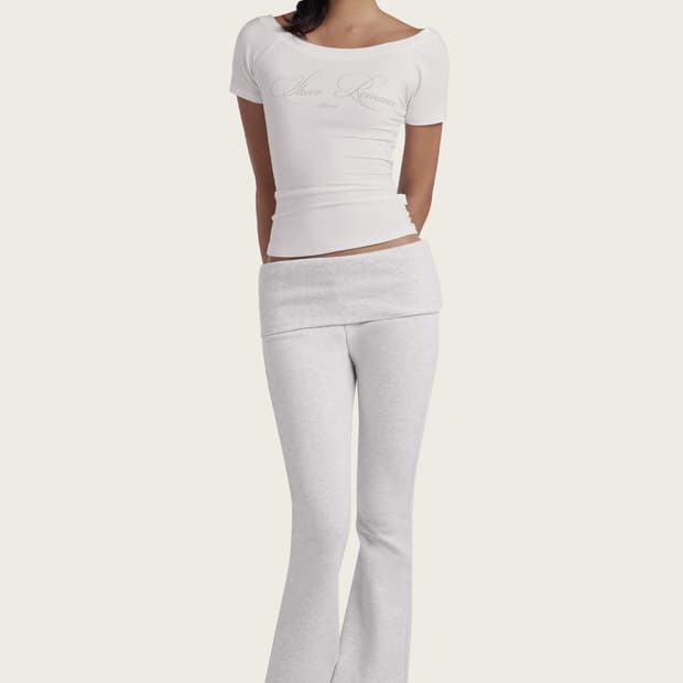 클리시어 쉬어 로맨스 티셔츠 반팔