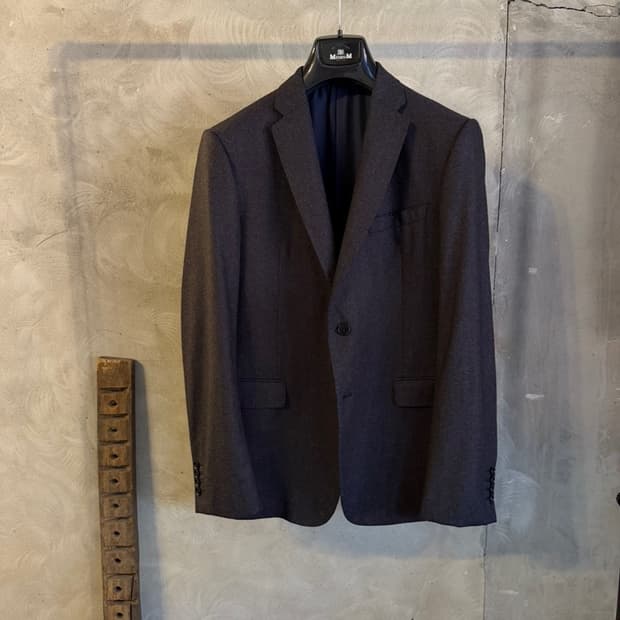 엠포리오 아르마니 플란넬 자켓 100