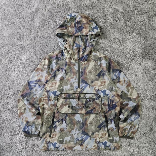 KOLON SPORT 카모플라쥬 바람막이