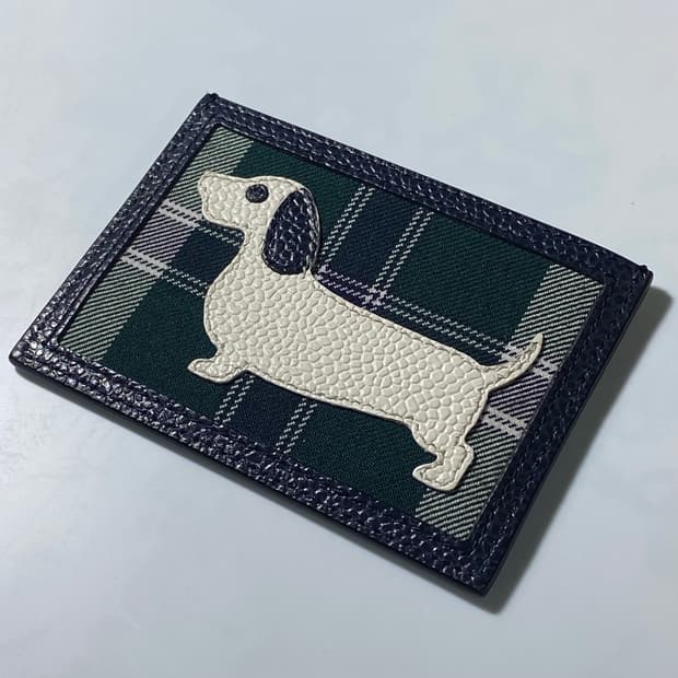 [정품] 톰브라운 RWB 헥터 타탄체크 카드지갑