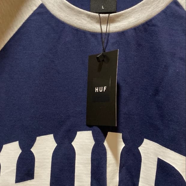 HUF 아치 로고 롱슬리브 L