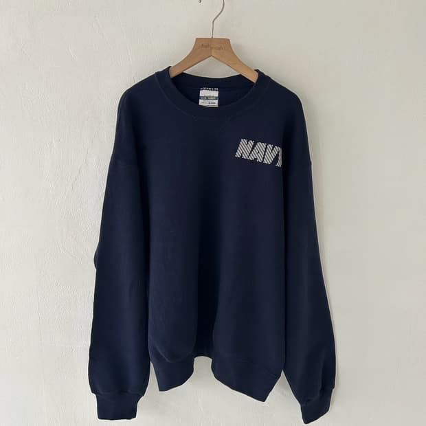 90's Soffee U.S Navy Sweat shirt.