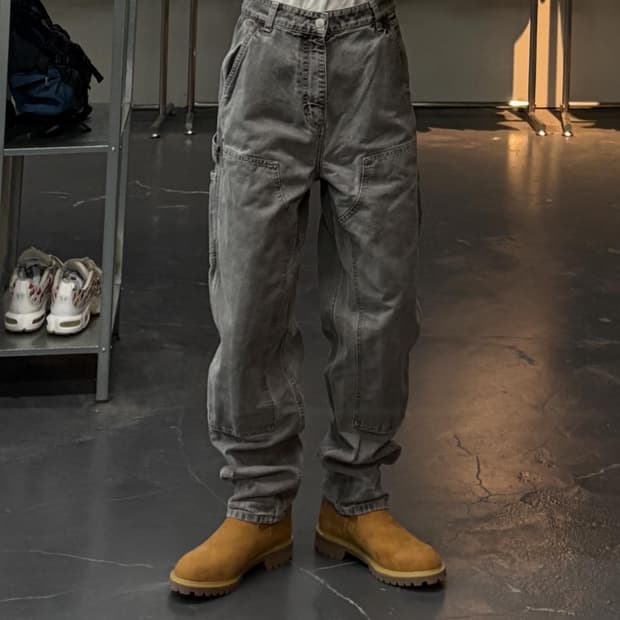 칼하트WIP 더블니 카펜터 워크팬츠 A2740