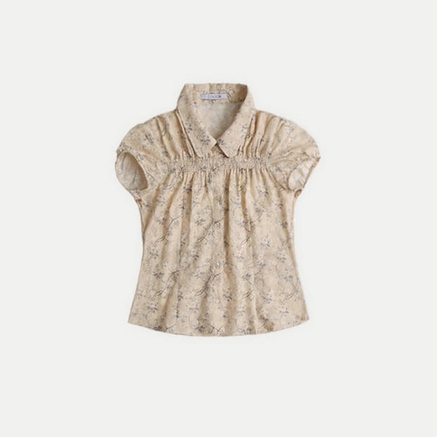 콜로신스 GIRLY EMBROIDERY BLOUSE