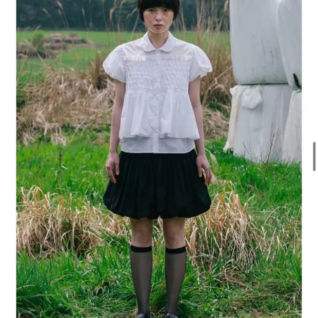 오헤시오 벌룬 미디스커트 1