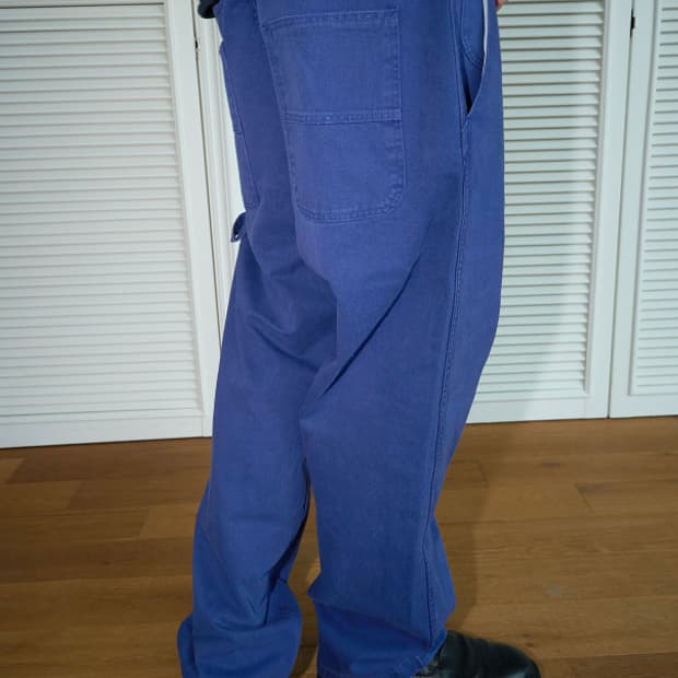 RYOO 알와이오오 Painter pants 페인터 팬츠 블루